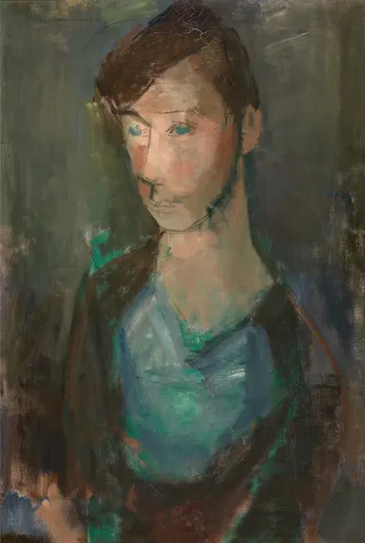 Woman with Toque by Hippolyte Daeye, 1934 — digital art print download