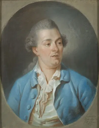 Автопортрет by Жан-Франсуа Легийон, 1772 — digital art print download