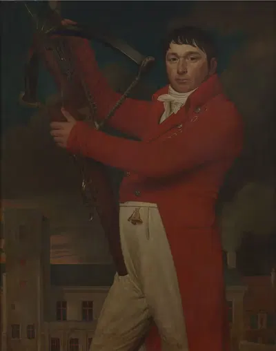 Портрет мэра Жан-Батиста Коппитерса 'т Валланта by Жозеф Дени Одевэр, 1800 - 1805 — digital art print download