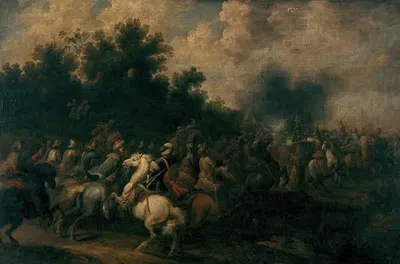 Cavalry Battle by Peter Snayers — digital art print download