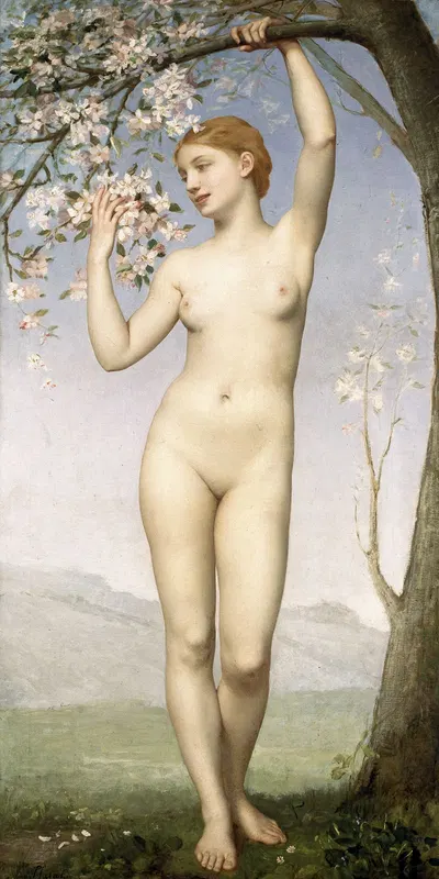 Spring by Philippe Parrot, 1880 — digital art print download