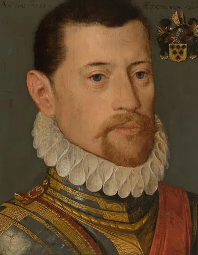 Портрет члена семьи Будсин by Питер Пурбус, 1575 — digital art print download