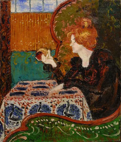 Femme de profil by Georges Lemmen, 1899 — digital art print download