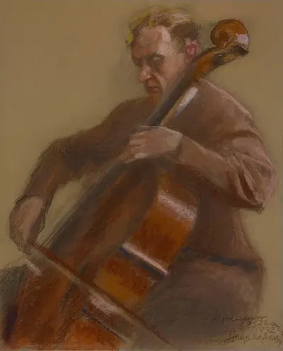 Портрет Карола Строменгера by Йозеф Чайковский, 1932 — digital art print download
