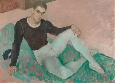 Андре Эглевский (Русский балет) by Глин Уоррен Филпот, 1937 — digital art print download