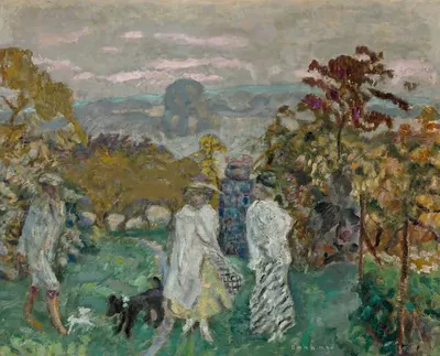 La sortie d'automne ou Les Elégantes by Pierre Bonnard, 1908 — digital art print download