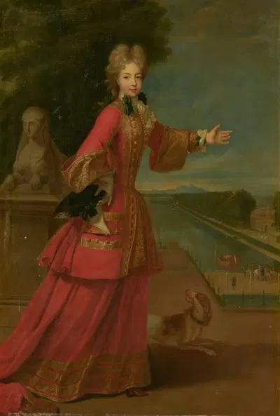 Портрет Марии-Аделаиды Савойской (1685-1712), герцогини Бургундии by Пьер Гобер, 1685-1712 — digital art print download