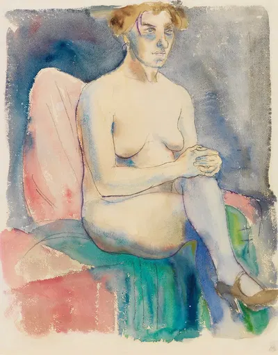 Огорченная by Рудольф Шлихтер, 1919 — digital art print download