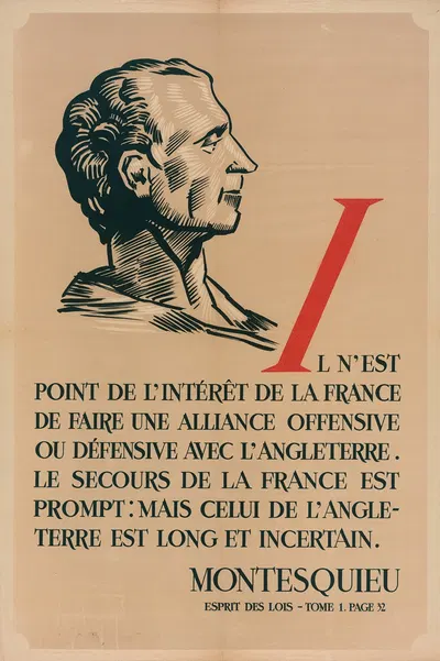 Il N'est Point De L'interêt De La France De Faire… by Imprimeur Office de répartition de l’affichage, 1943 — digital art…