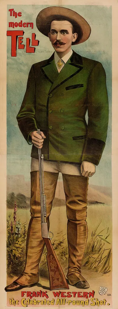 The Modern Tell Frank Western by Адольф Фридлендер Лит., 1880-1900 — digital art print download