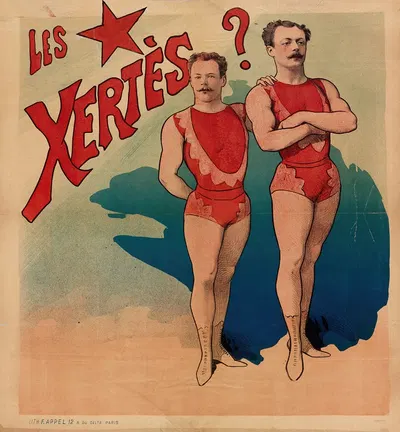Les Xertes by Lith. F. Appel, 1880-1890 — digital art print download