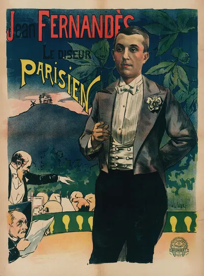 Jean Fernandes Le Diseur Parisien by Луи Ури, 1880-1900 — digital art print download