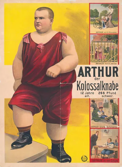 Arthur der Kolossalknabe by Адольф Фридлендер Лит., 1908 — digital art print download