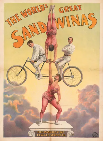 The Worlds Great Sandwinas by Адольф Фридлендер Лит., 1905 — digital art print download
