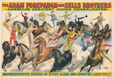 Representative riders of every class and country by Курьер Лито. Ко., 1900 — digital art print download