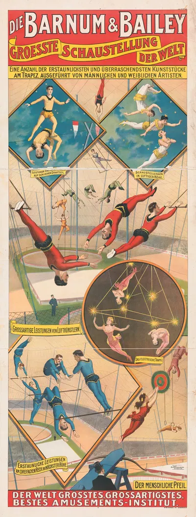 Die Barnum & Bailey groesste schaustellung der welt–Eine Anzahl der Erstaunlichsten und Überraschendsten Kunstücke am…
