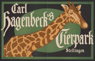 Carl Hagenbeck's Tierpark stelligen by Адольф Фридлендер Лит., 1916 — digital art print download