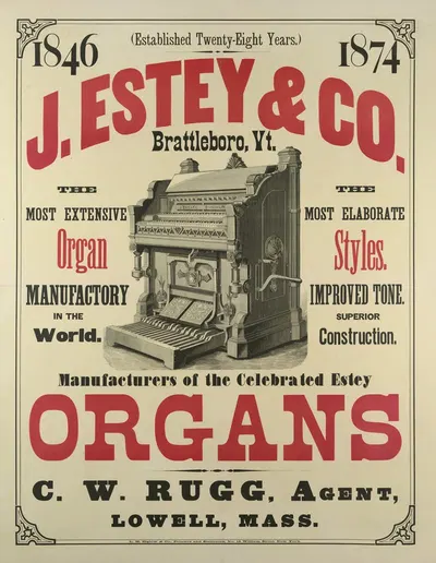 J. Estey & Co. by L.H. Biglow & Co — digital art print download