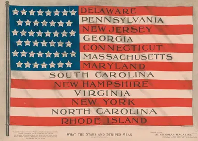 What the stars and stripes mean by Г. Х. Бюк и Ко., 1896 — digital art print download