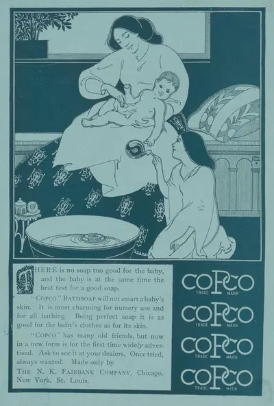 Copco bathsoap by Джон Слоун, 1890-1900 — digital art print download