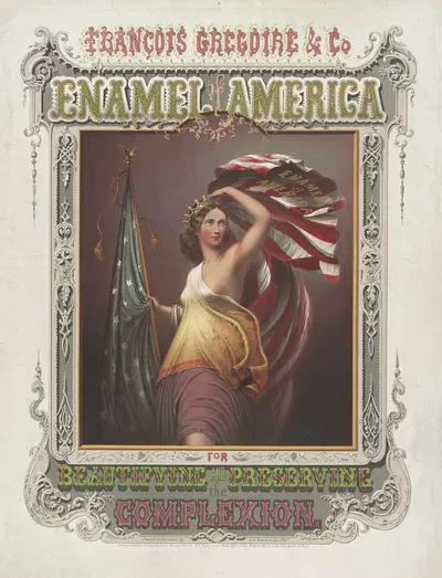 François Gregoire & Co. enamel of America for beautifying and preserving the complexion by Питер С. Дюваль, 1866 — digital…