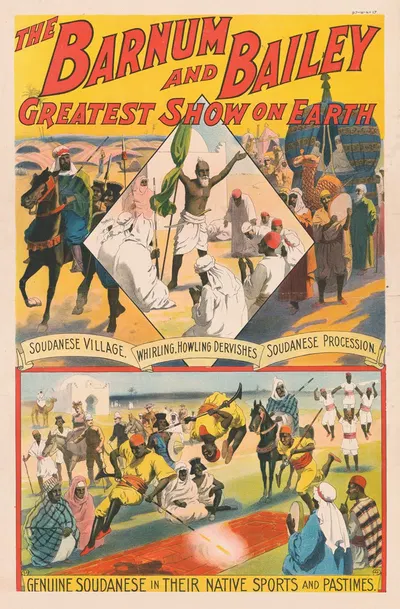 The Barnum and Bailey greatest show on earth by Strobridge & Co. Lith., 1897 — digital art print download