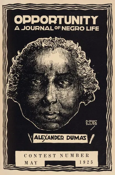 Alexander Dumas by Альберт Александр Смит, 1925 — digital art print download
