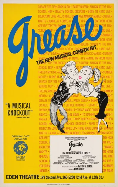 Grease by Artcraft Lithograph, 1972 — digital art print download