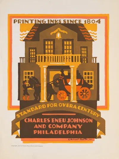 Standard for over a century-printing inks since 1804 Charles Eneu Johnson and Company, Philadelphia by Edward McKnight…