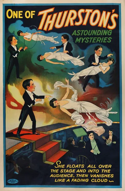 One of Thurston's astounding mysteries by The Otis Lithograph Co., 1906-1925 — digital art print download