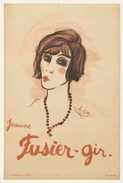 Jeanne Fusier-Gir by Charles Gir, 1920-1930 — digital art print download