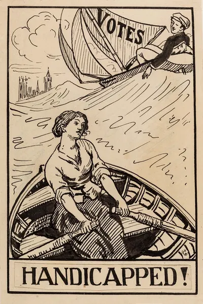 Handicapped by Duncan Grant, 1909 — digital art print download