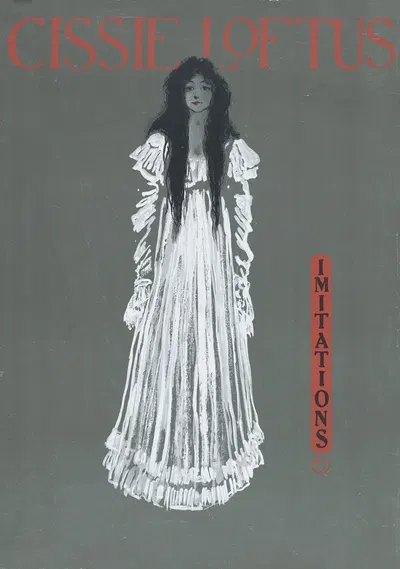 Cissie Loftus, Imitations by Эрнест Хаскелл, 1890-1900 — digital art print download