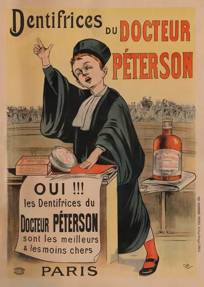 Dentifrices du Docteur Péterson by Эжен Оже, 1897 — digital art print download