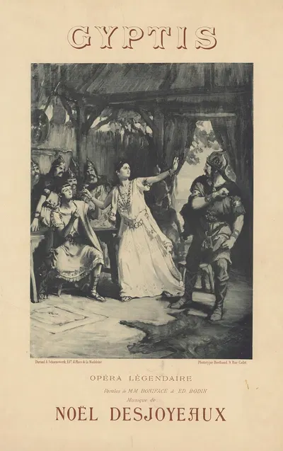 Gyptis opéra légendaire by Frederick Arthur Bridgman, 1898 — digital art print download
