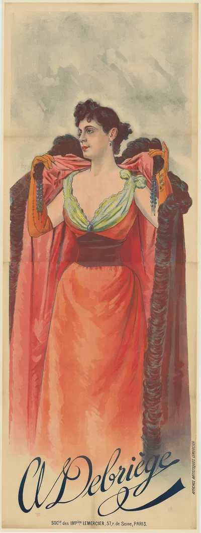 A. Debriège by Имп. Лемерсье и Ко, 1892 — digital art print download