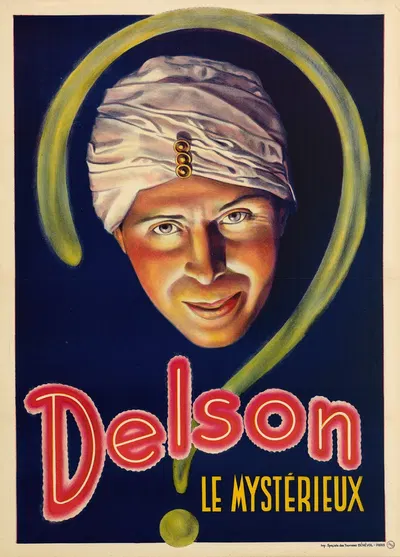 Delson le mystérieux by Imp. Spéciale des Tournées Bénévol, 1930 — digital art print download
