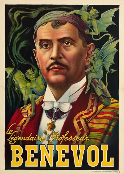 Le Légendaire professeur Bénévol by Imp. Spéciale des Tournées Bénévol — digital art print download