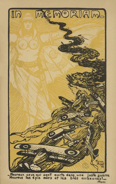 In memoriam by Морис Бюссе, 1919 — digital art print download