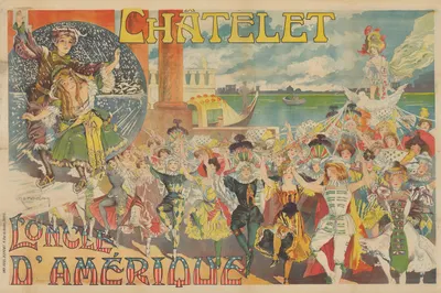 Châtelet. L'oncle d'Amérique by Maurice Marodon, 1903 — digital art print download