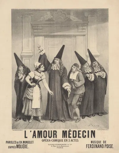 L' Amour médicin by Pierre-Auguste Lamy, 1860 — digital art print download