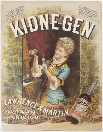 Kidnegen, Lawrence and Martin, Proprietors, Chicago by Шобер и Карквиль — digital art print download