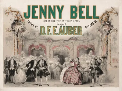 Jenny Bell by Виктор Куандр, 1855 — digital art print download