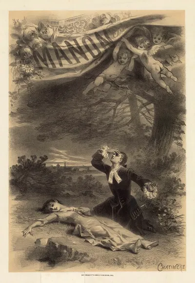 Manon by Антонин-Мари Шатиньер, 1884 — digital art print download