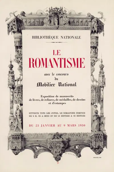 Le Romantisme by Селестен Нантёй, 1930 — digital art print download