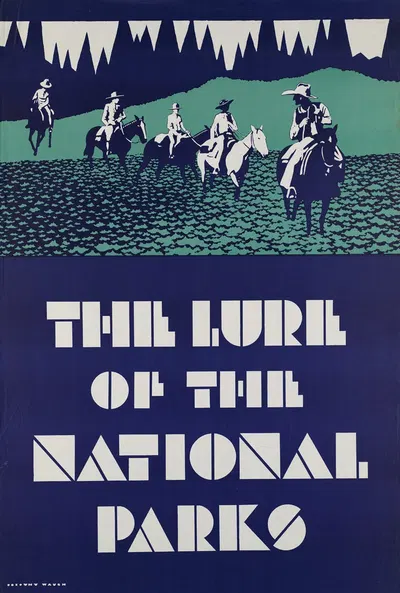 The lure of the National Parks by Dorothy Waugh — digital art print download