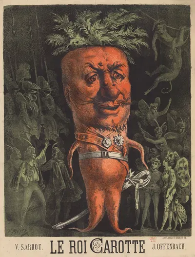 Le Roi carotte by Анри Мейер, 1872 — digital art print download