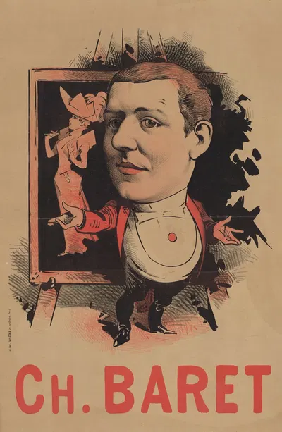 Ch. Baret by Imp. Chaix, 1892 — digital art print download