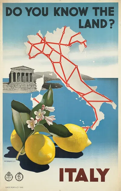 Italy. Do you know the land by Michahelles — digital art print download