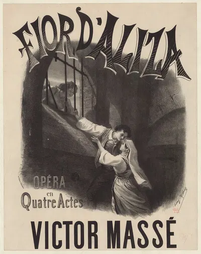 Fior d'Aliza by Прюдент-Луи Лерай, 1866 — digital art print download